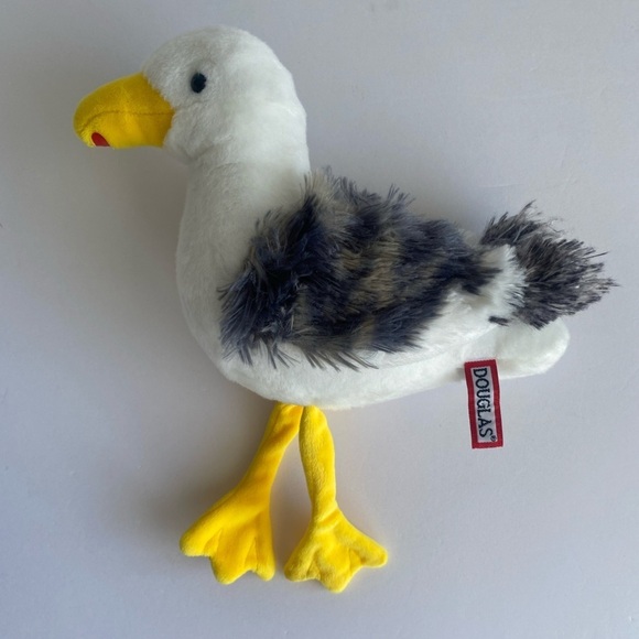 Douglas Plush "Seymour" The Seagull Toy Cuddle Beach Memories Stocking Stuffer - Picture 2 of 10